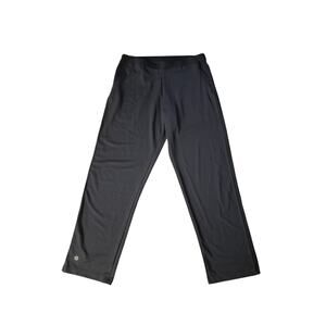 Women L Title Nine Gray Pants Drawstring Pull-On Sweatpants Track Hike Travel